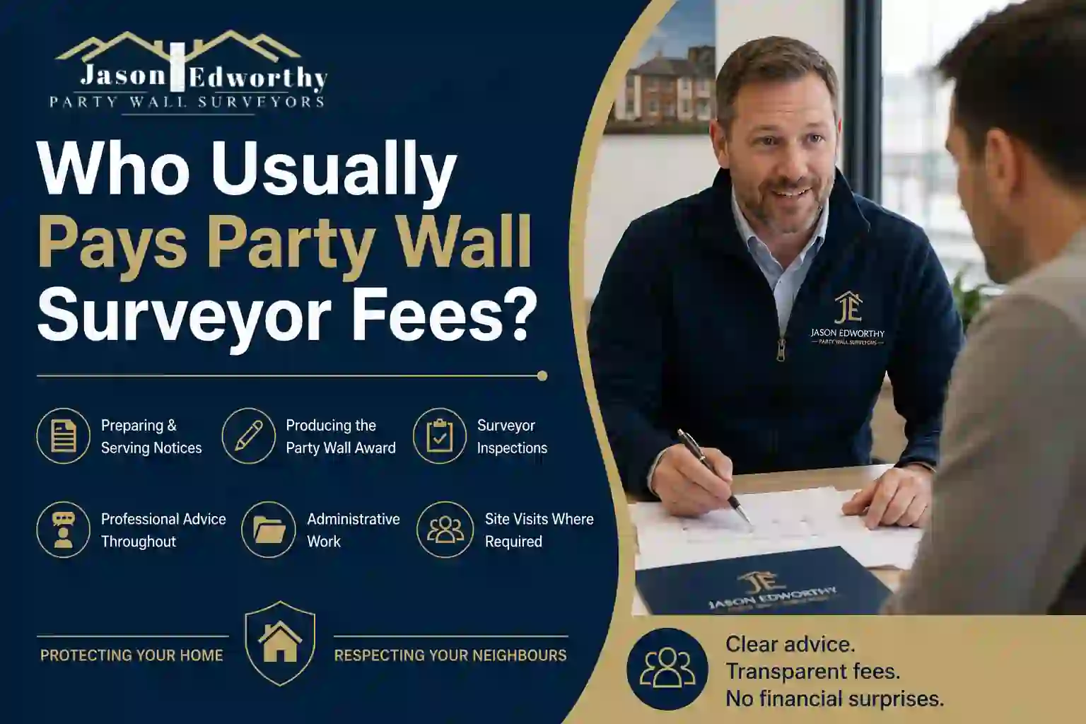 Who Usually Pays Party Wall Surveyor Fees Bexley?